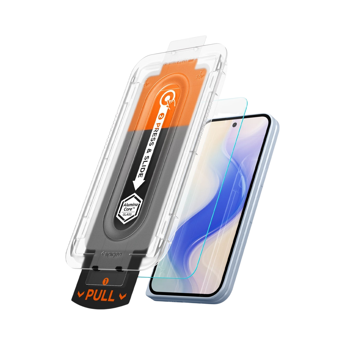 Spigen GLAS.tR EZ Fit Pro Screen Protector for Google Pixel 10 Pro Fold - 2 Pack
