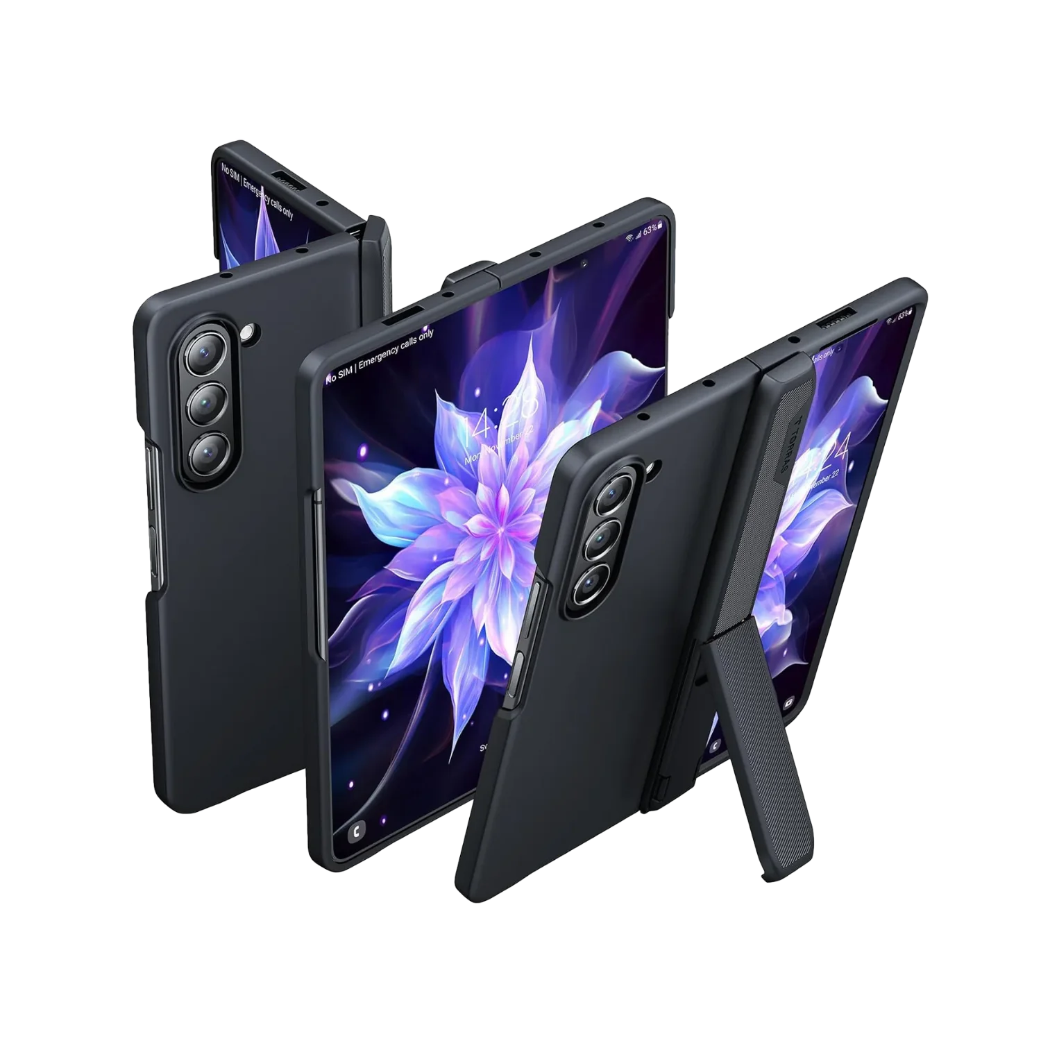 جراب TORRAS Armor Stand Galaxy Z Fold 6 Case, [MIL-Grade Hinge Protect