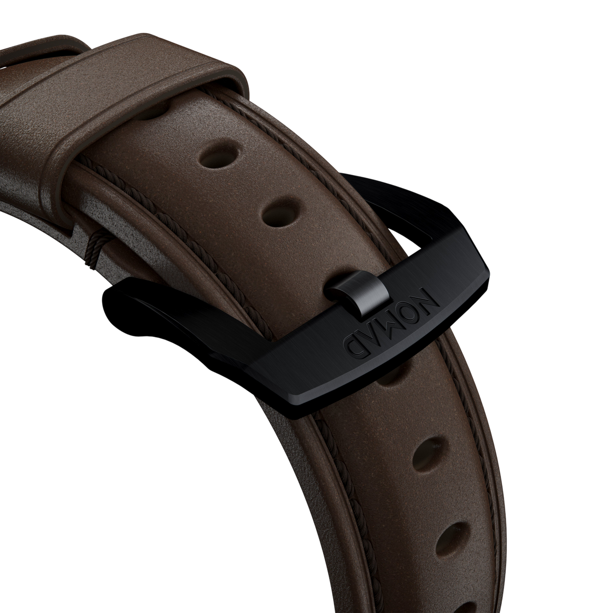 Nomad Traditional Leather Band for Apple Watch 49mm / 46mm / 45mm - Black Hardware
