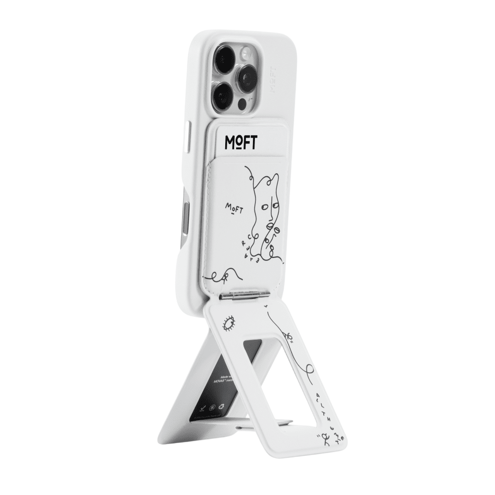 Moft Snap Phone Tripod Wallet MOVAS™ - MagSafe Compatible - MOFT x Shantell Martin