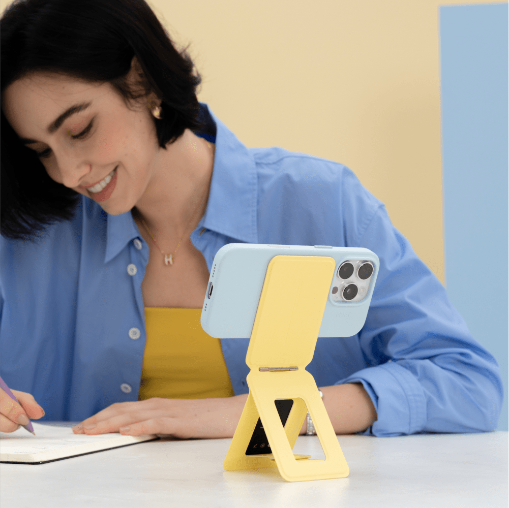 Moft Snap Phone Tripod Stand MOVAS™ - MagSafe Compatible - Wonder Yellow