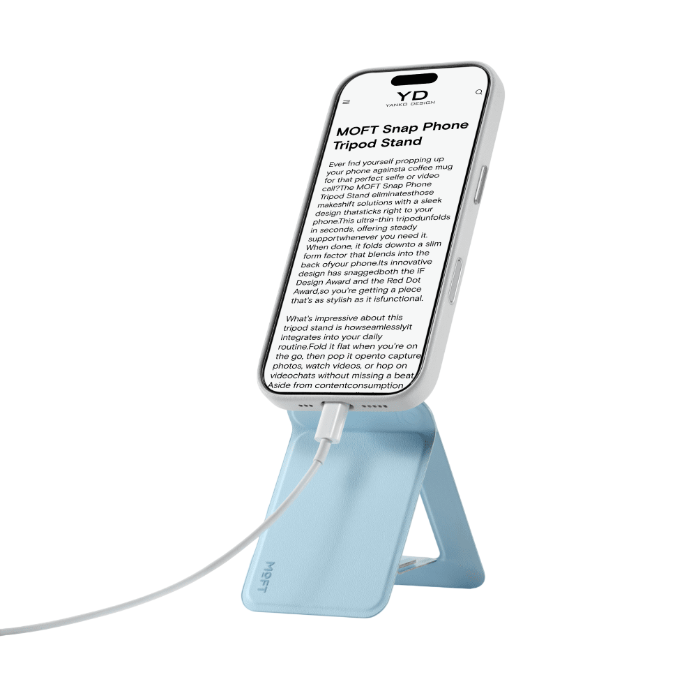 Moft Snap Phone Tripod Stand MOVAS™ - MagSafe Compatible - Drift Blue