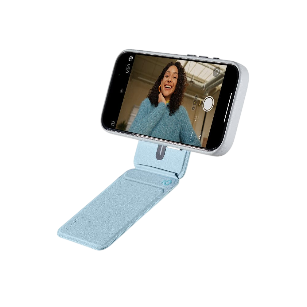 Moft Snap Phone Tripod Wallet MOVAS™ - MagSafe Compatible - Drift Blue
