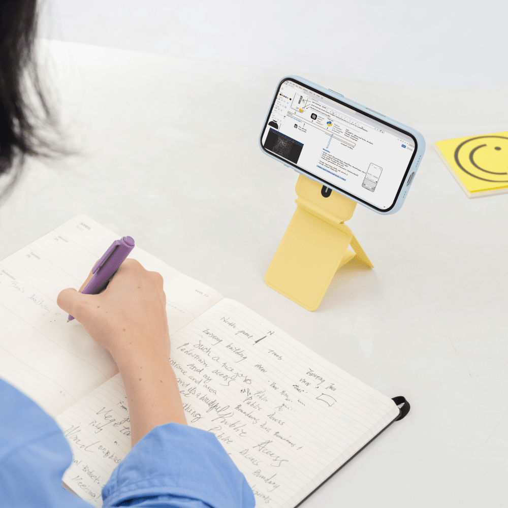 Moft Snap Phone Tripod Stand MOVAS™ - MagSafe Compatible - Wonder Yellow