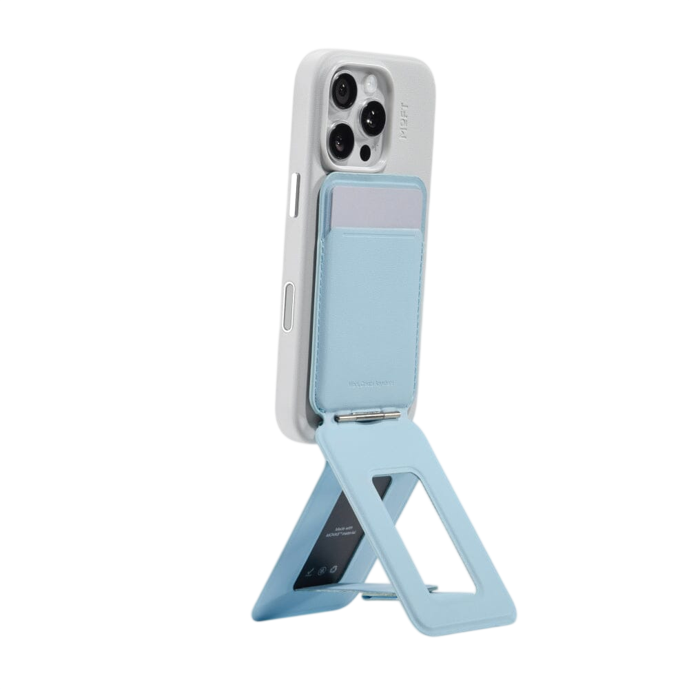 Moft Snap Phone Tripod Wallet MOVAS™ - MagSafe Compatible - Drift Blue
