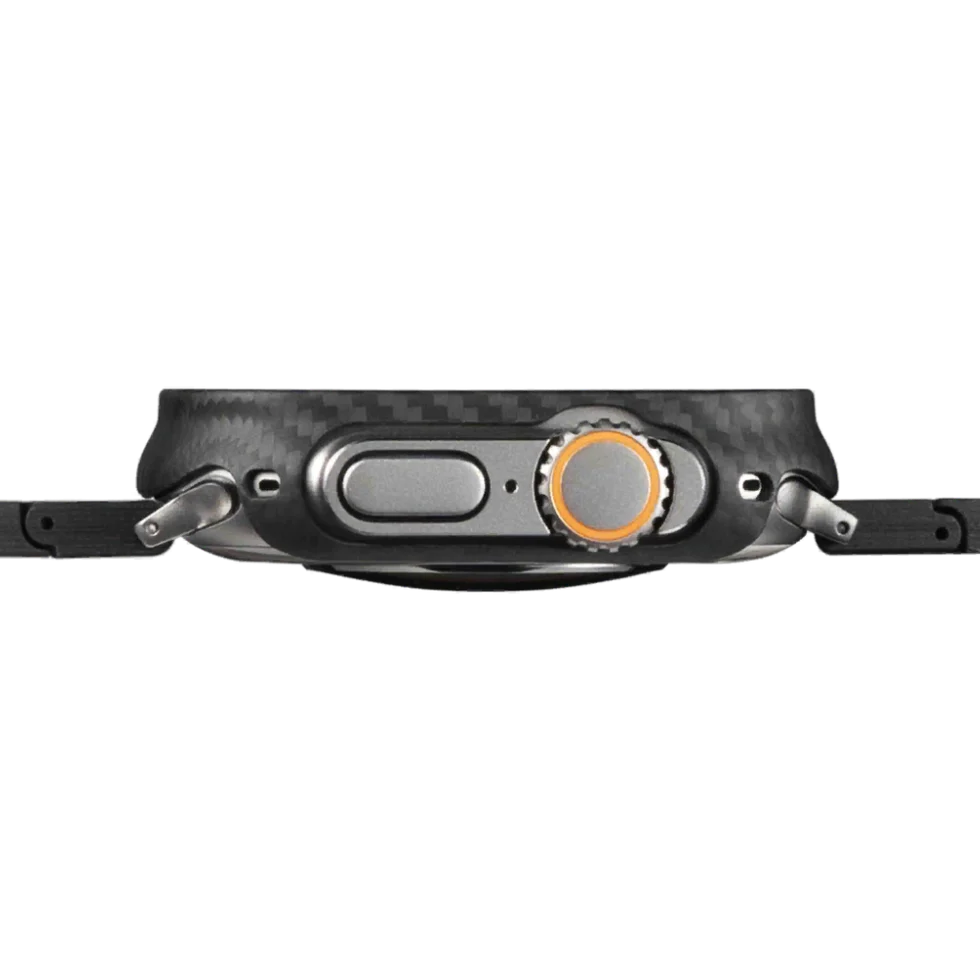 Pitaka Air Case for Apple Watch Ultra 2 / Ultra 1 - Black/Grey (Twill)