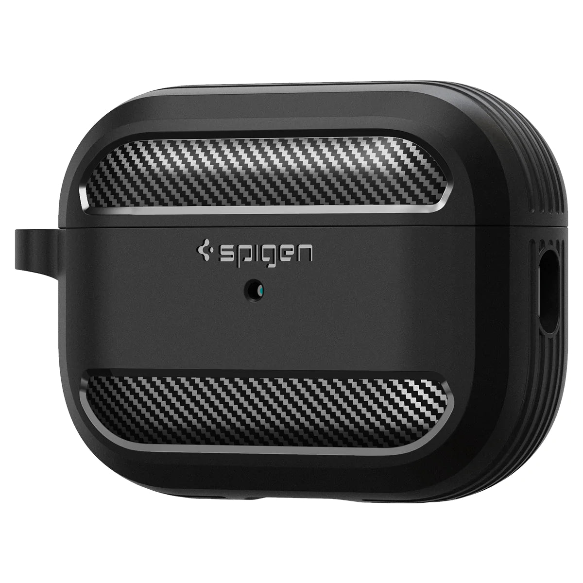 Spigen Rugged Armor Case for Apple AirPods Pro 2 - Matte Black