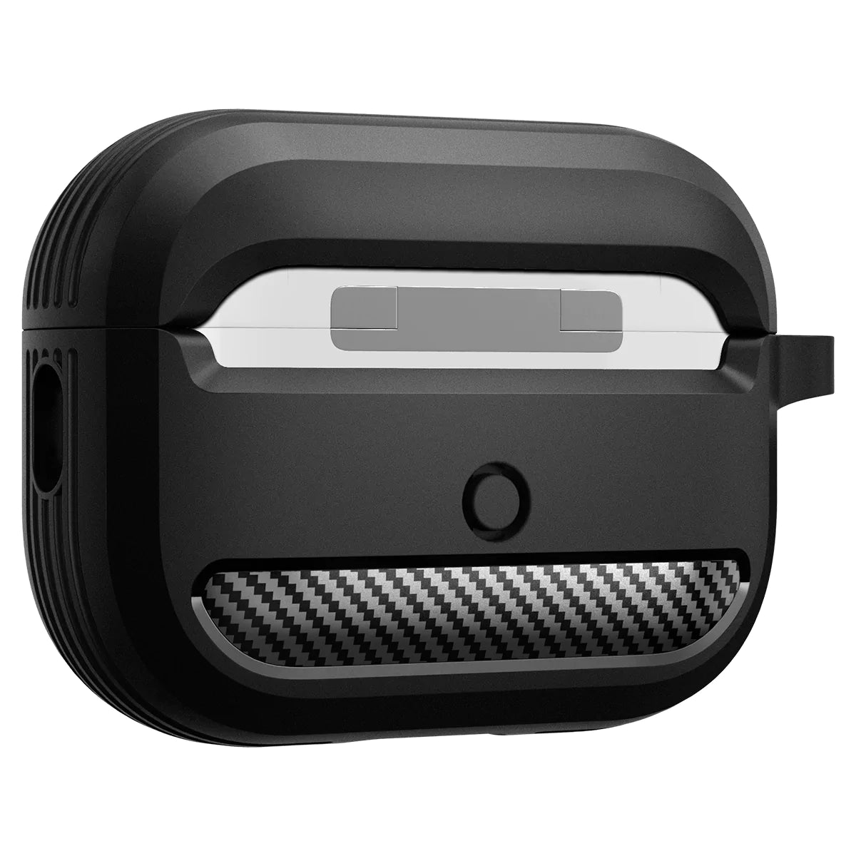 Spigen Rugged Armor Case for Apple AirPods Pro 2 - Matte Black