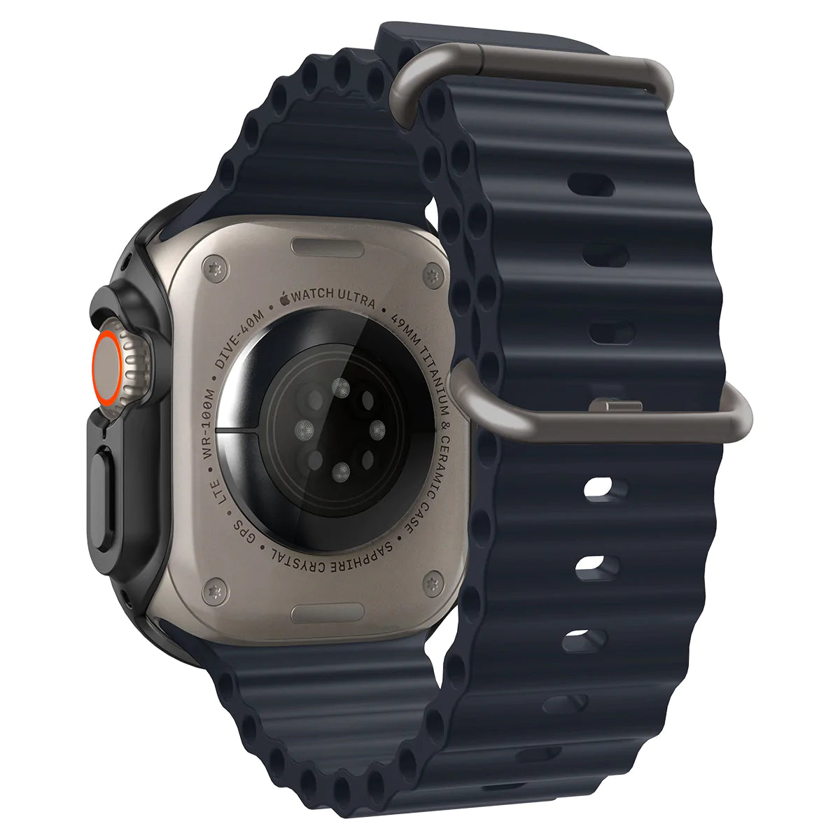 Spigen Thin Fit Case for Apple Watch Ultra 2 / Ultra 1 (49mm) - Black