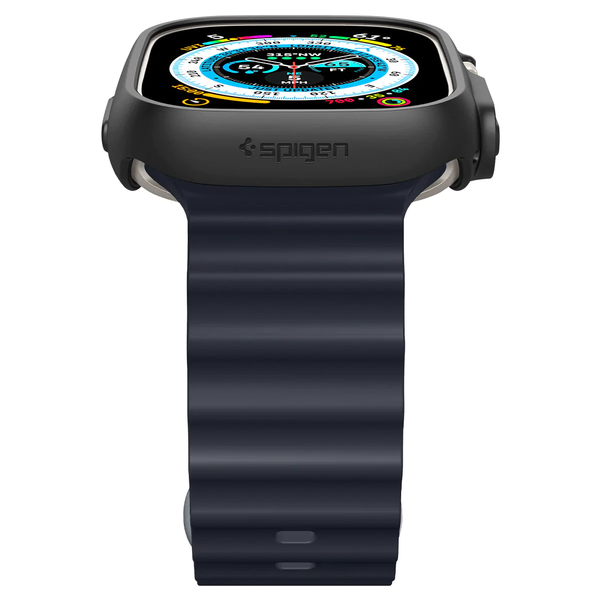 Spigen Thin Fit Case for Apple Watch Ultra 2 / Ultra 1 (49mm) - Black
