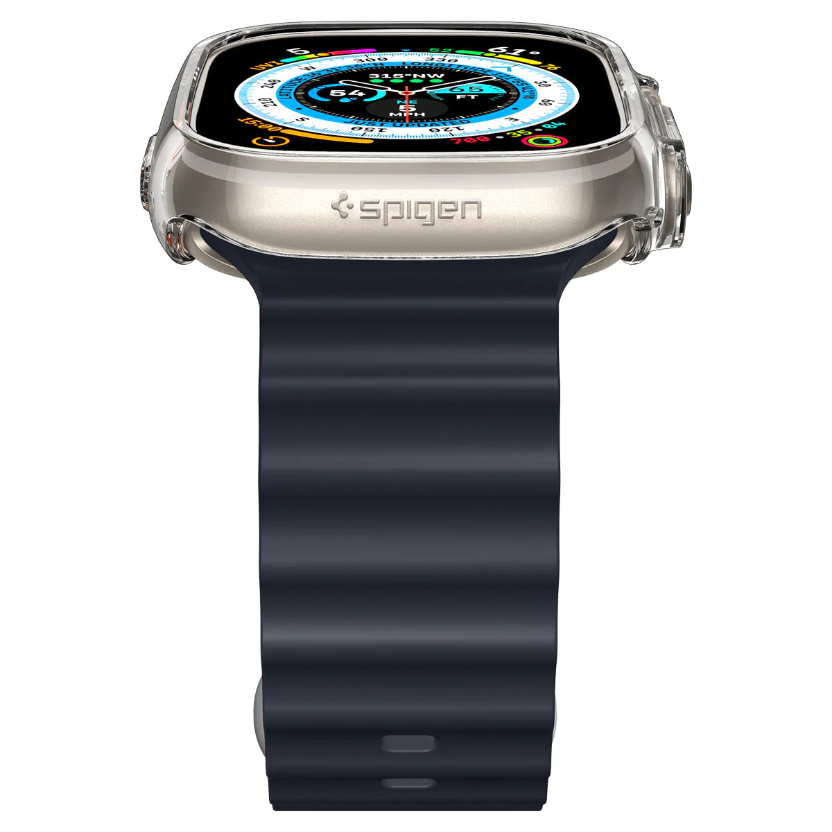 Spigen Thin Fit Case for Apple Watch Ultra 2 / Ultra 1 (49mm) - Crystal Clear