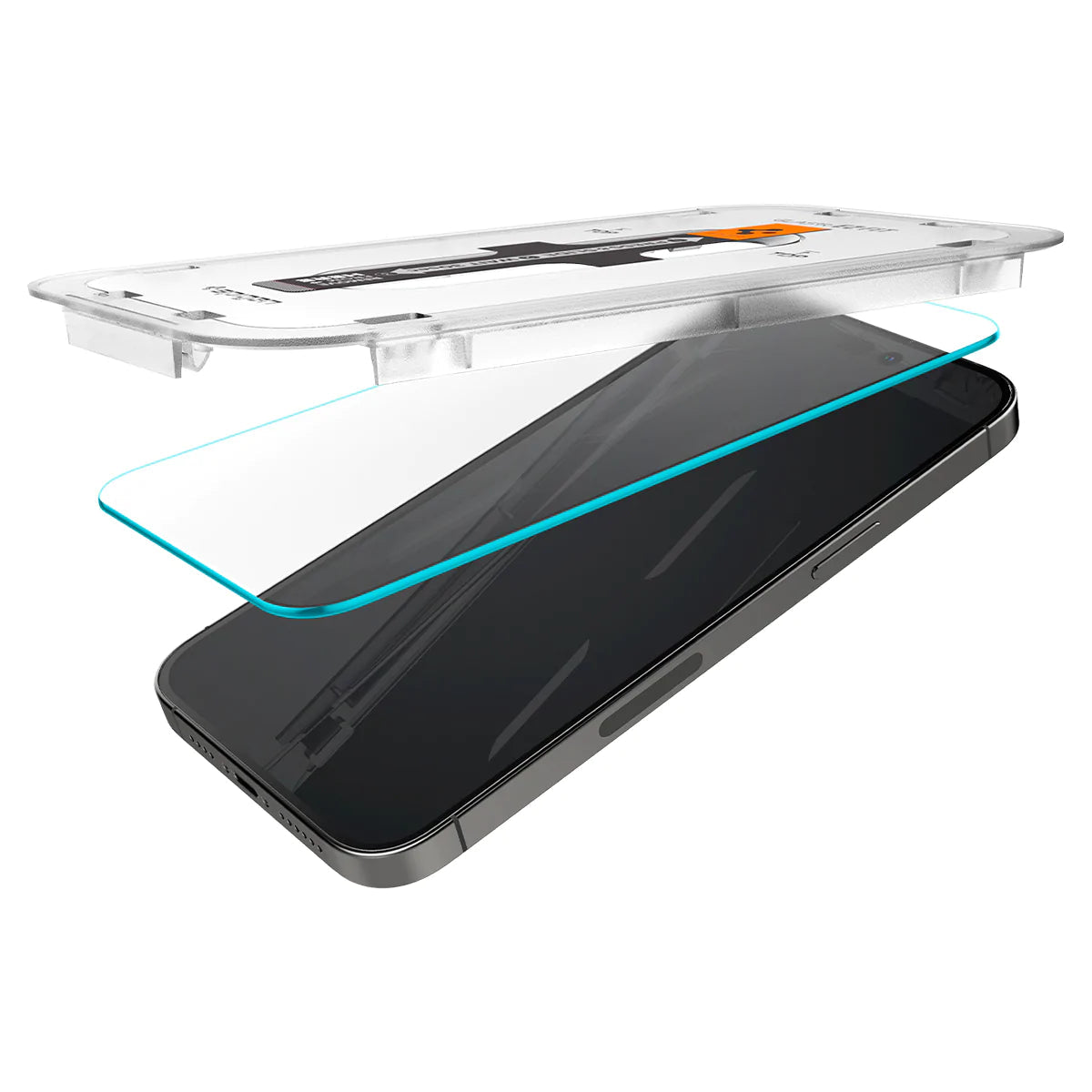 Spigen iPhone 14 Pro Max Screen Protector EZ FIT GLAS.tR (Sensor Protection) - 2 Pack