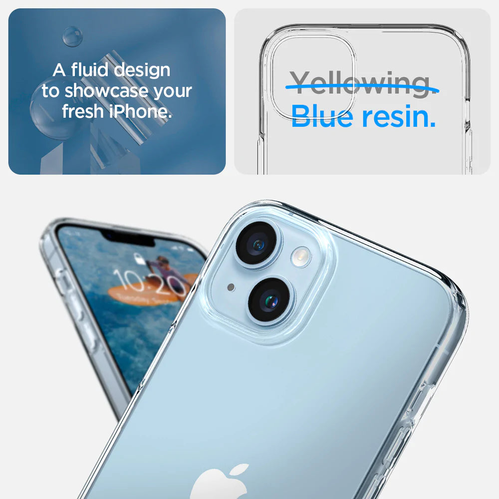 Spigen iPhone 14 Plus Case Liquid Crystal - Crystal Clear