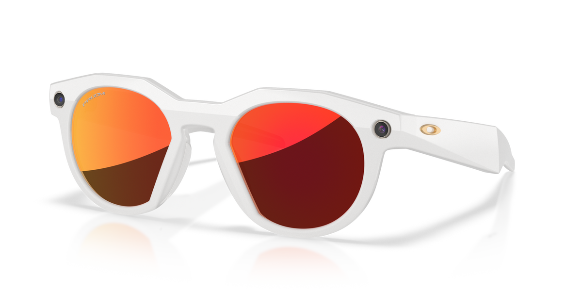 Oakley Meta HSTN - Warm Grey / Prizm Ruby