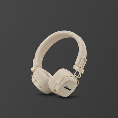 Marshall Major V Wireless On-Ear Headphones - Cream 