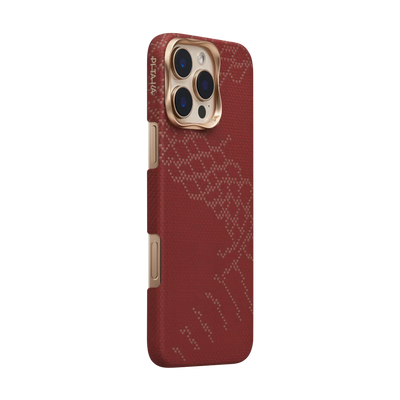 Pitaka حافظة منسوجة Snake Ridge (إصدار محدود) Tactile Woven لهاتف iPhone 16 Pro