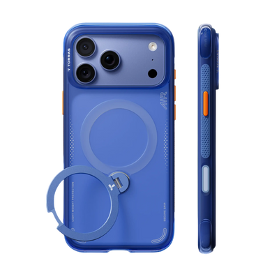 Torras Ostand Q3 Air Case for iPhone 18 Pro Max - Arctic Blue #color_arctic-blue