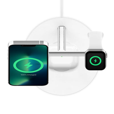 Belkin BoostCharge Pro 3-in-1 Wireless Charger with Official MagSafe Charging 15W