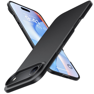 حافظة TORRAS SlimFit MagSafe سوداء لهاتف iPhone 17 Pro Max / 17 Pro / Air / 17