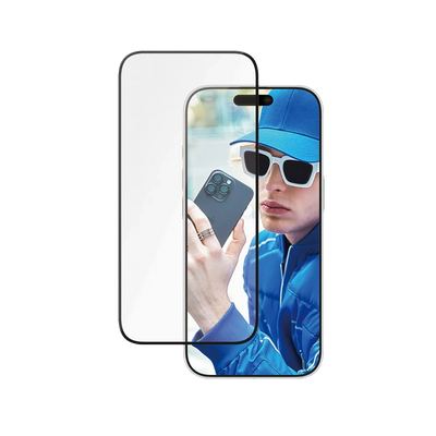 واقي شاشة PanzerGlass® سيراميك لـ iPhone 16 Pro | مقاس عريض جدًا