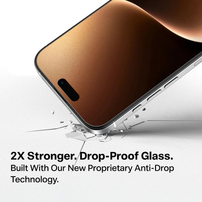 حامي شاشة زجاجي TORRAS GlassGo مقسى لهاتف iPhone 17 Pro Max / 17 Pro / Air / 17- 1 عبوة