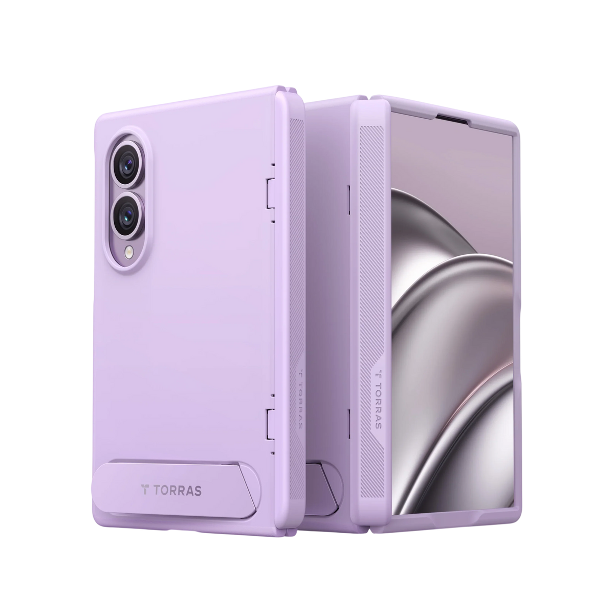 Torras Ostand L1 for Samsung Galaxy Z Fold 8 - Lavender 