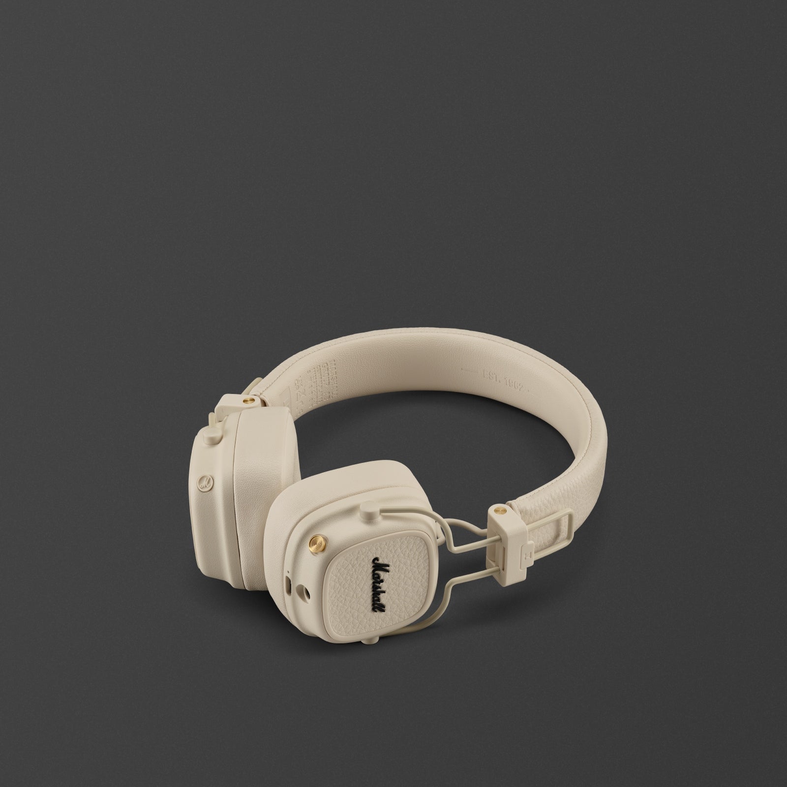 Marshall Major V Bluetooth Headphones - Cream 