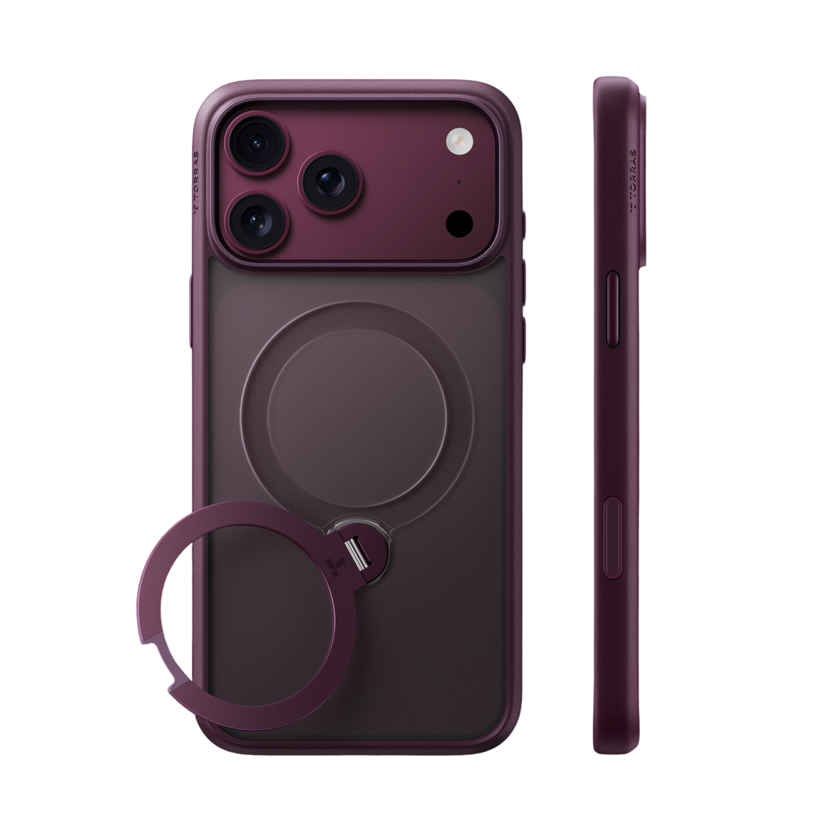 Torras Ostand Q3 Spin Case for iPhone 18 Pro Max - Purple #color_purple