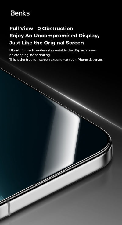 Benks GlassWarrior Sapphire Screen Protector for iPhone 17 Series (17 / Pro / Pro Max / Air)