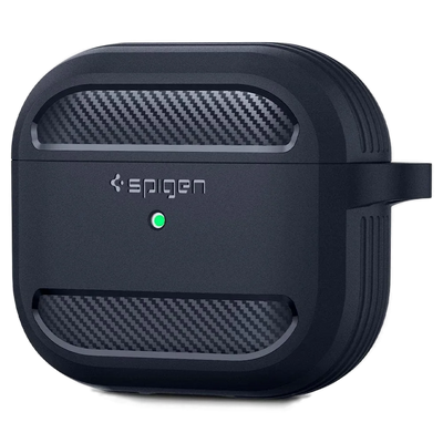حافظة Spigen Rugged Armor لـ AirPods 3 - رمادي فحمي