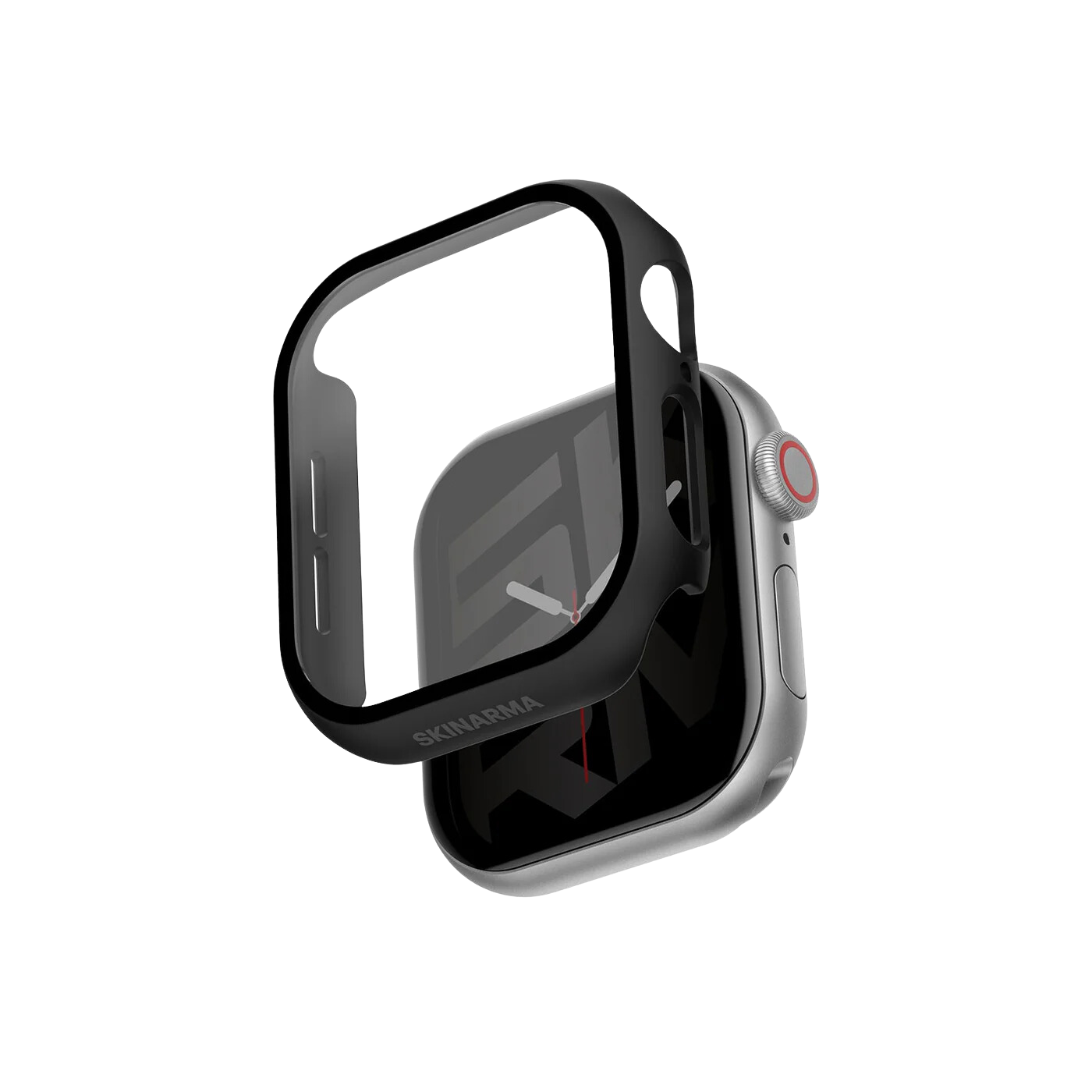 Skinarma GADO Slim Case with 9H Clear Screen Protector for Apple Watch Series  11 / 10 46mm