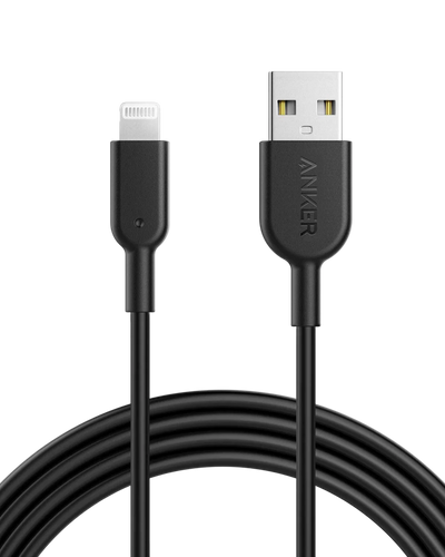 Anker Powerline II USB-A to Lightning Cable 0.9m - Black with 18 months official warranty