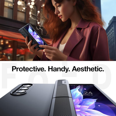 حافظة TORRAS Armor Stand لهاتف Galaxy Z Fold 6 [حماية مفصلية بمواصفات عسكرية]