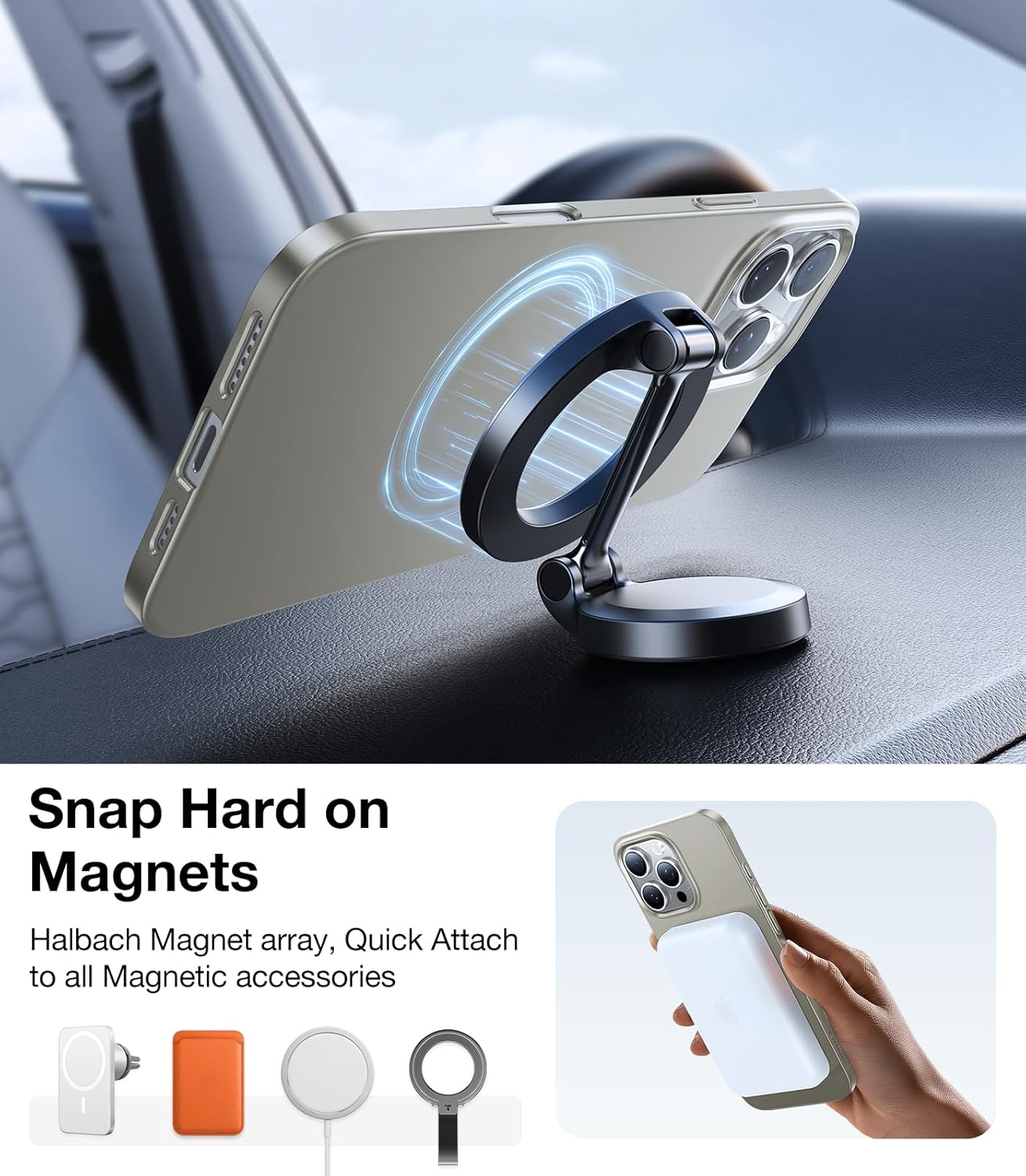 حافظة توراس SlimFit MagSafe لـ آيفون 16 برو