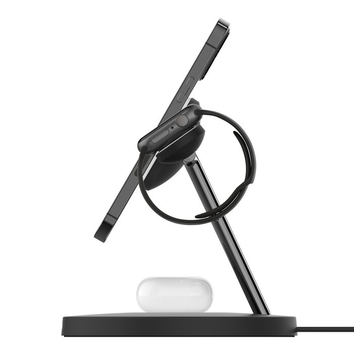 Belkin BoostCharge Pro 3-in-1 Wireless Charger with Official MagSafe Charging 15W