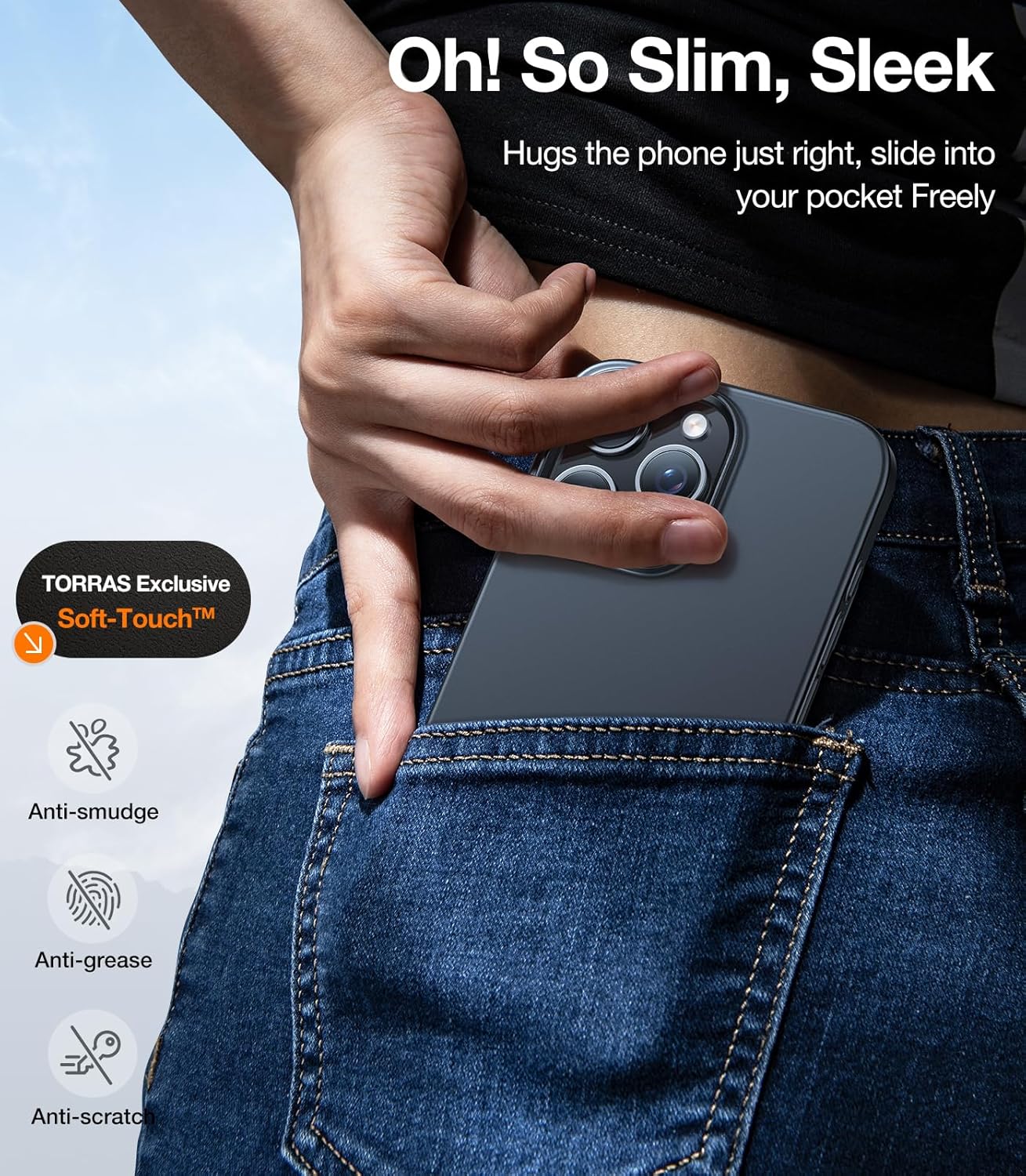 حافظة توراس SlimFit MagSafe لـ آيفون 16 برو