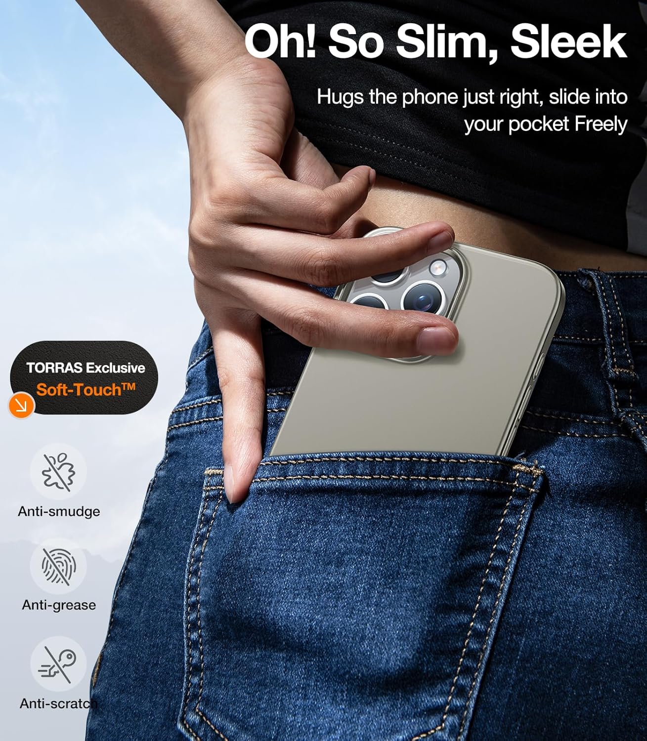 حافظة توراس SlimFit MagSafe لـ آيفون 16 برو