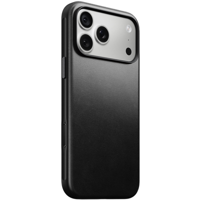 Nomad Modern Leather Case for iPhone 18 Pro Max - Black (Horween) 