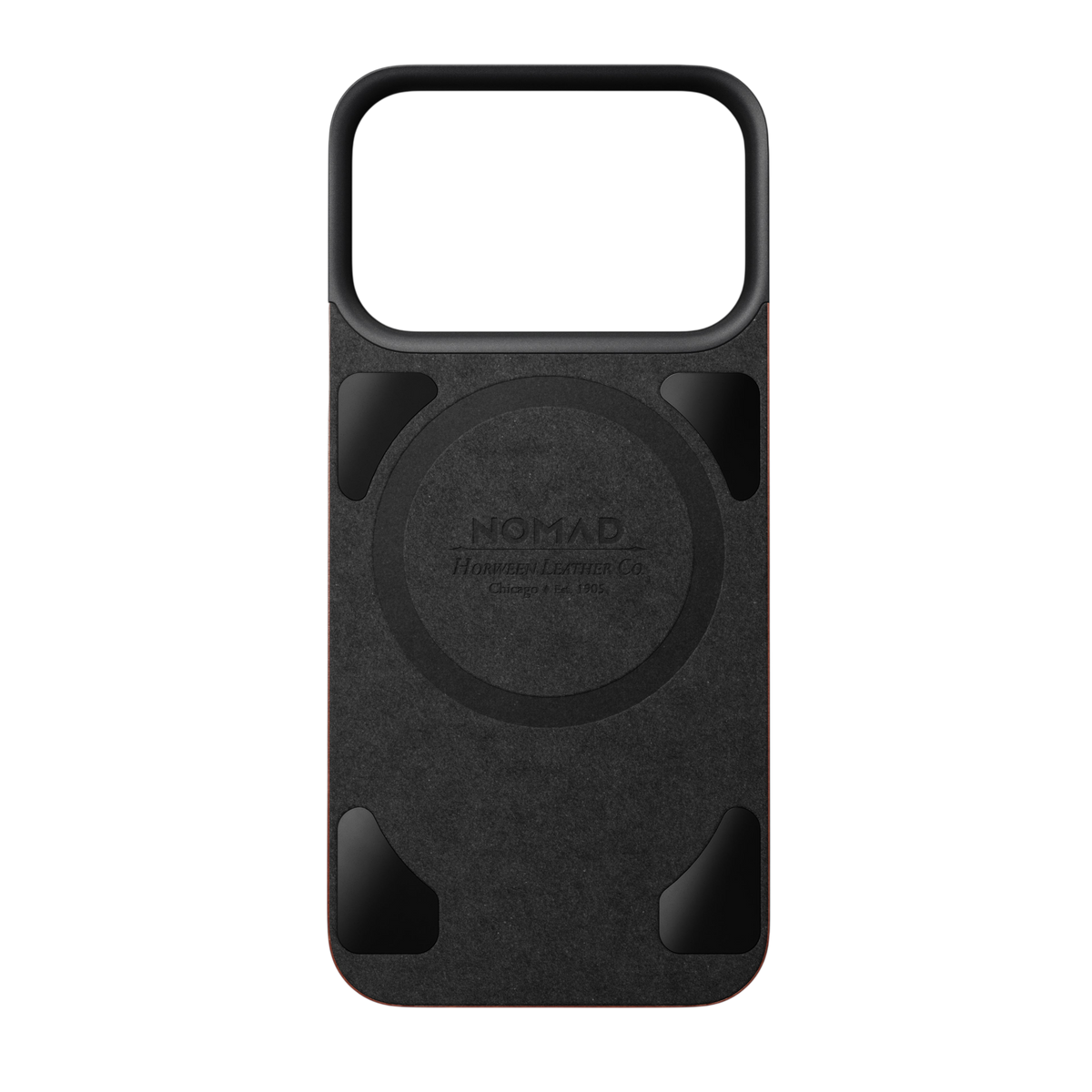 Nomad Mag Leather Back for iPhone 18 Pro - Olde Dublin (Horween Leather), view 3 