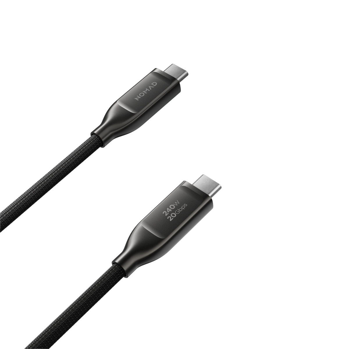 Nomad USB4 USB-C Cable Kevlar - Carbide - 1.0M