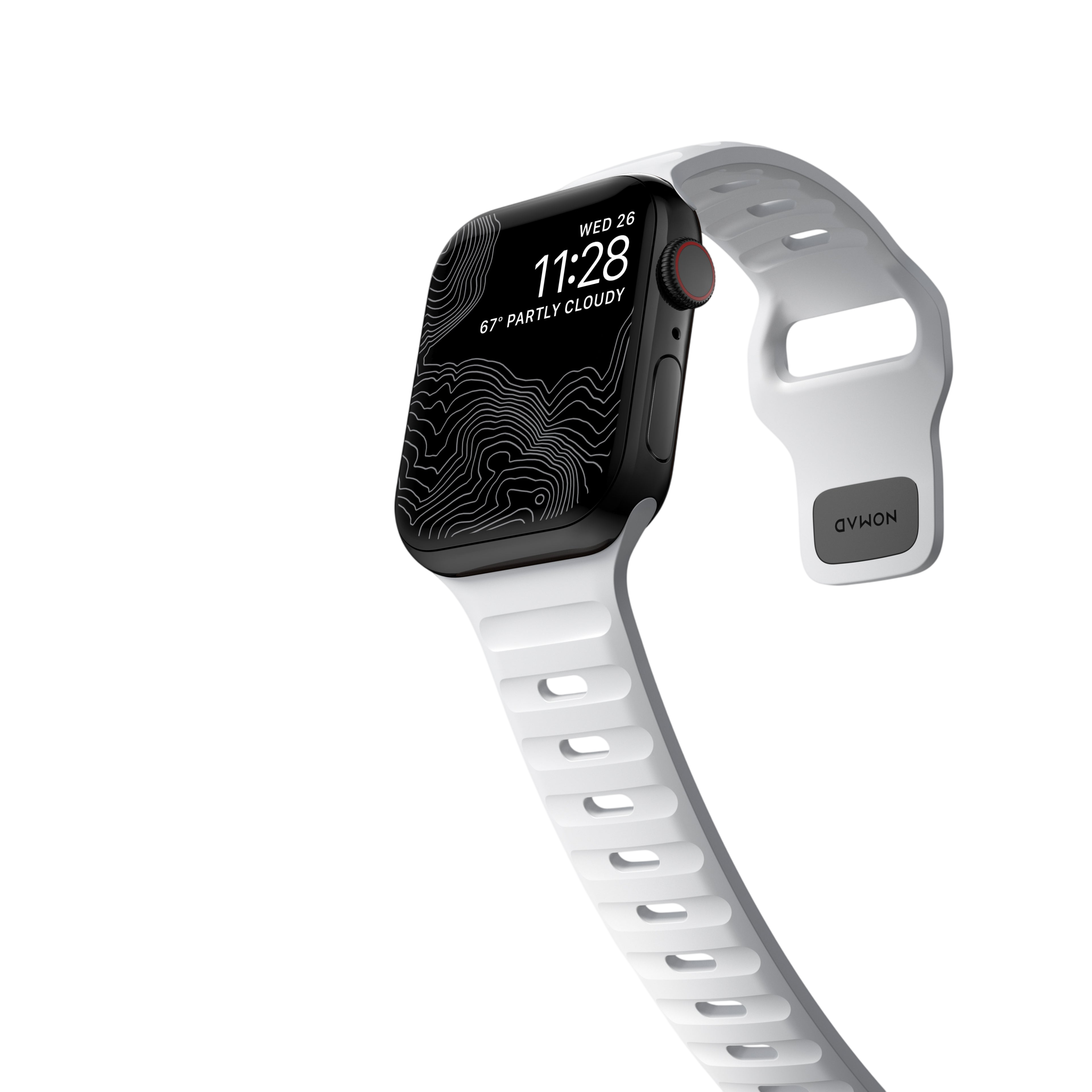 حزام Nomad Waterproof Sport لسلسلة Apple Watch 42mm / 41mm / 40mm