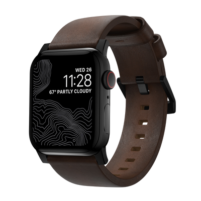 Nomad Modern Leather Band for Apple Watch Ultra 3 / 2 / 1 - 49mm