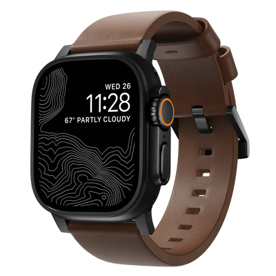 Nomad Modern Leather Band for Apple Watch Ultra 3 / 2 / 1 - 49mm