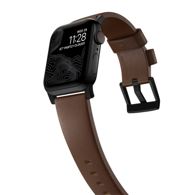 Nomad Modern Leather Band for Apple Watch Ultra 3 / 2 / 1 - 49mm