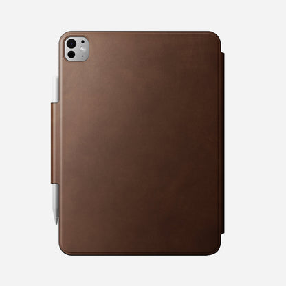 Nomad Modern Leather Folio Case for iPad Pro 13" (M4)