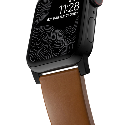 Nomad Modern Leather Band for Apple Watch Ultra 3 / 2 / 1 - 49mm