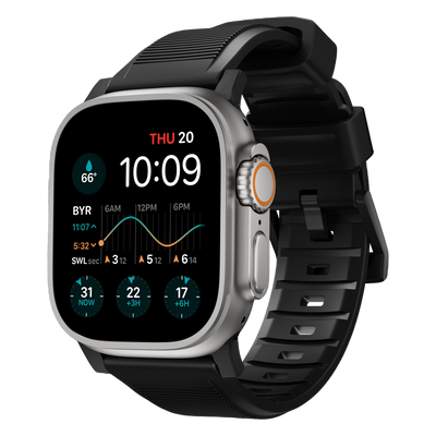 حزام Nomad Rugged لسلسلة Apple Watch Ultra 49mm