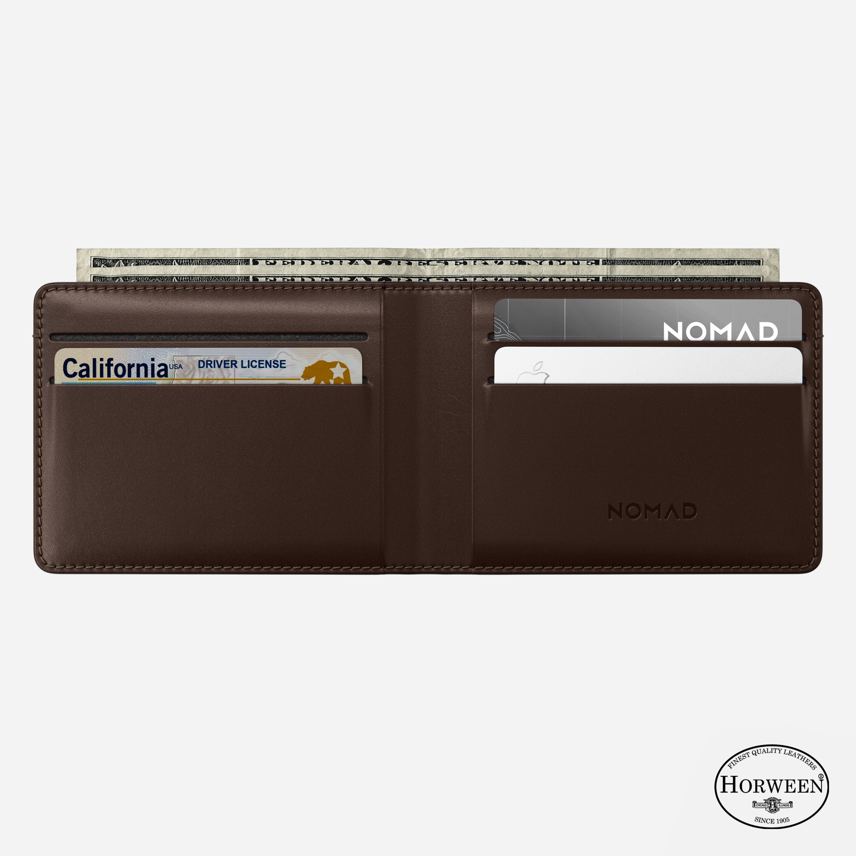 Nomad Bifold Wallet (Horween Leather)