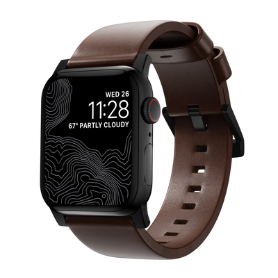 Nomad Modern Leather Band for Apple Watch Ultra 3 / 2 / 1 - 49mm