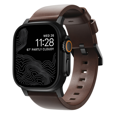 Nomad Modern Leather Band for Apple Watch Ultra 3 / 2 / 1 - 49mm